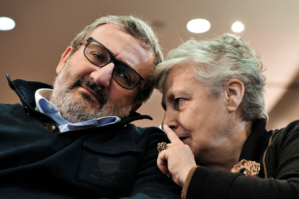 Michele Emiliano e Rita Borsellino