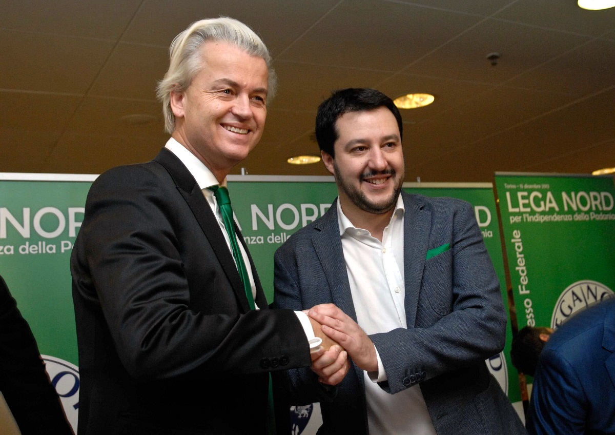 GEERT WILDERS MATTEO SALVINI