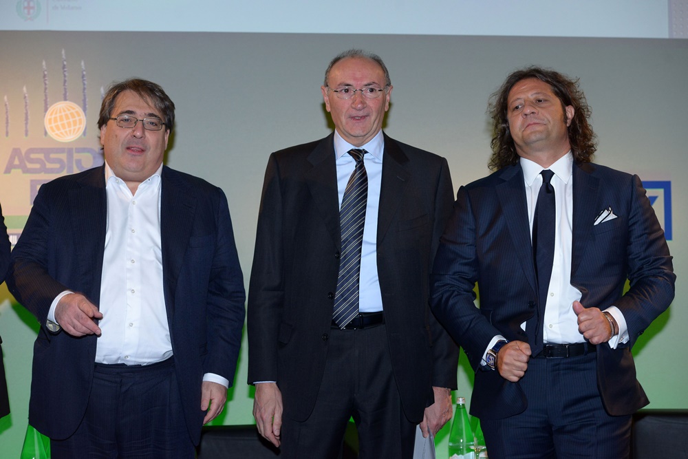 Roberto Napoletano, Federico Ghizzoni e Guido Grassi Damiani