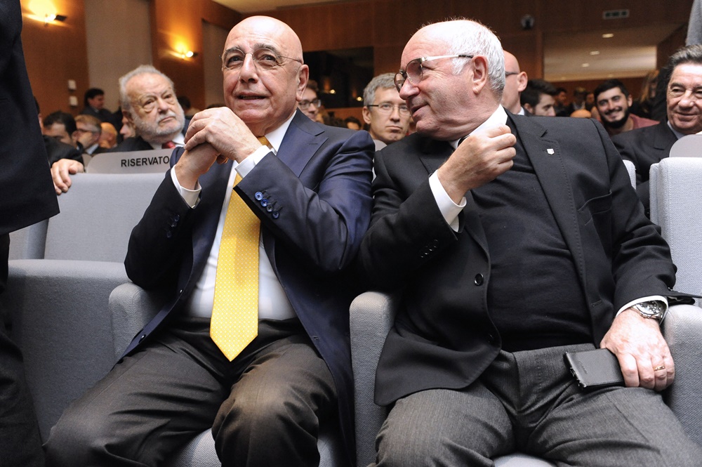 Adriano Galliani e Carlo Tavecchio