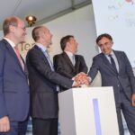 Guido Bortoni, Matteo Del Fante, Matteo Renzi e Giuseppe Lasco