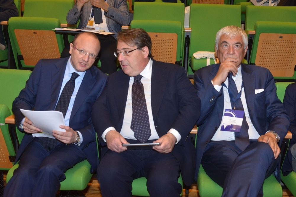 Vincenzo Boccia, Roberto Napoletano e Gabriele Del Torchio