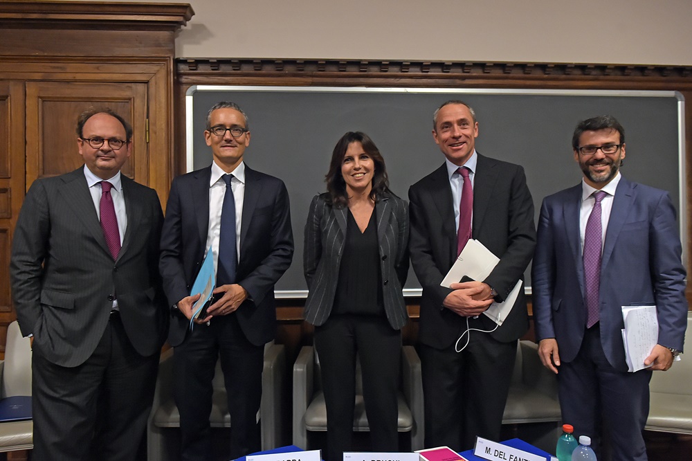 Gianluca Comin, Maximo Ibarra, Annalisa Bruchi, Matteo Del Fante e Paolo Boccardelli