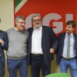 Nicola Fratoianni, Maurizio Landini, Michele Emiliano, Pippo Civati e Paolo Ferrero (2017)
