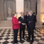 Angela Merkel, Francois Hollande e Paolo Gentiloni