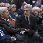 Fausto Bertinotti, Luciano Violante, Massimo D'Alema, Giuliano Amato e Giorgio Napolitano