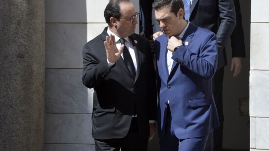 Francois Hollande e Alexis Tsipras