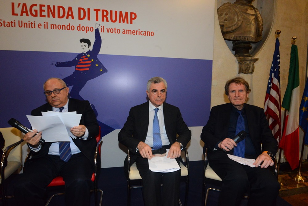 Mario Giro, Mauro Moretti e Lucio Caracciolo