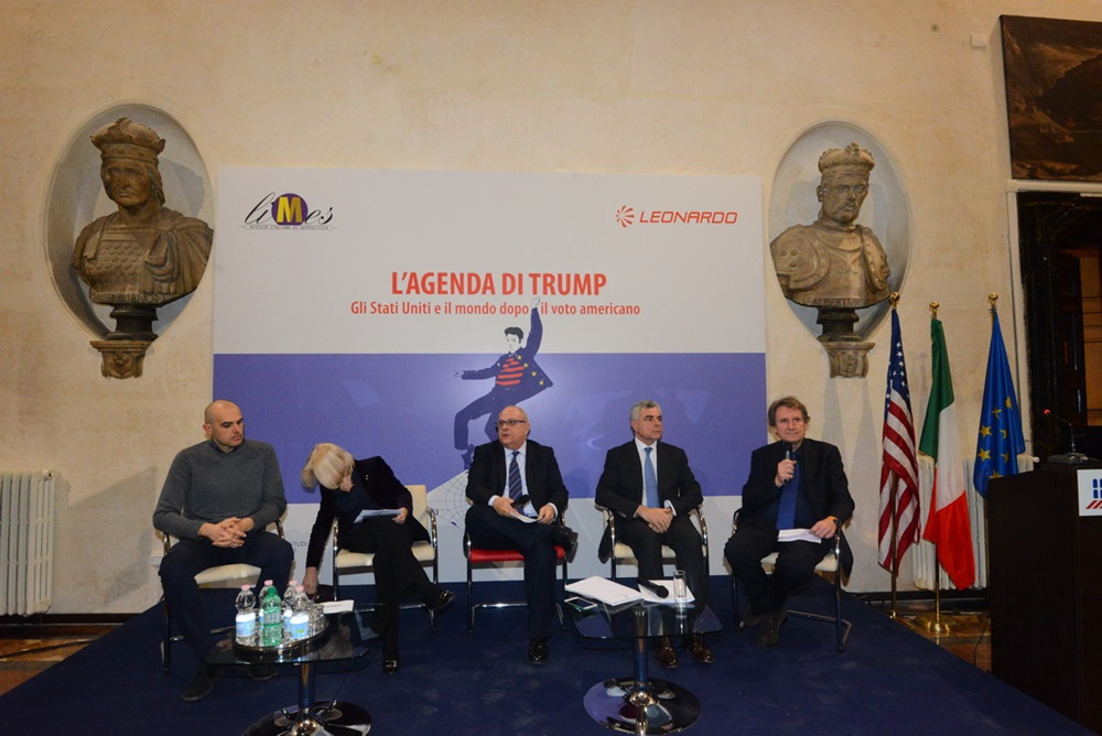 Dario Fabbri, Marta Dassù, Mario Giro, Mauro Moretti e Lucio Caracciolo