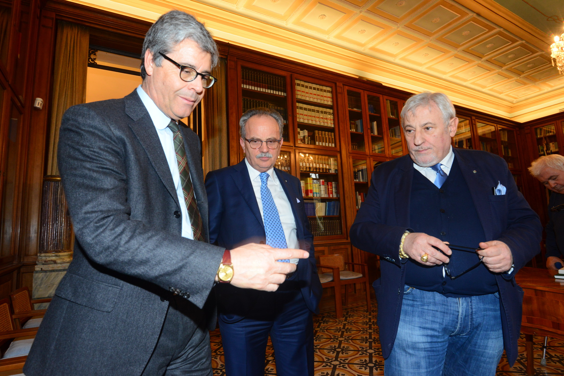 Antonio Seminario, Enzo Liaci, Claudio Bonvecchio