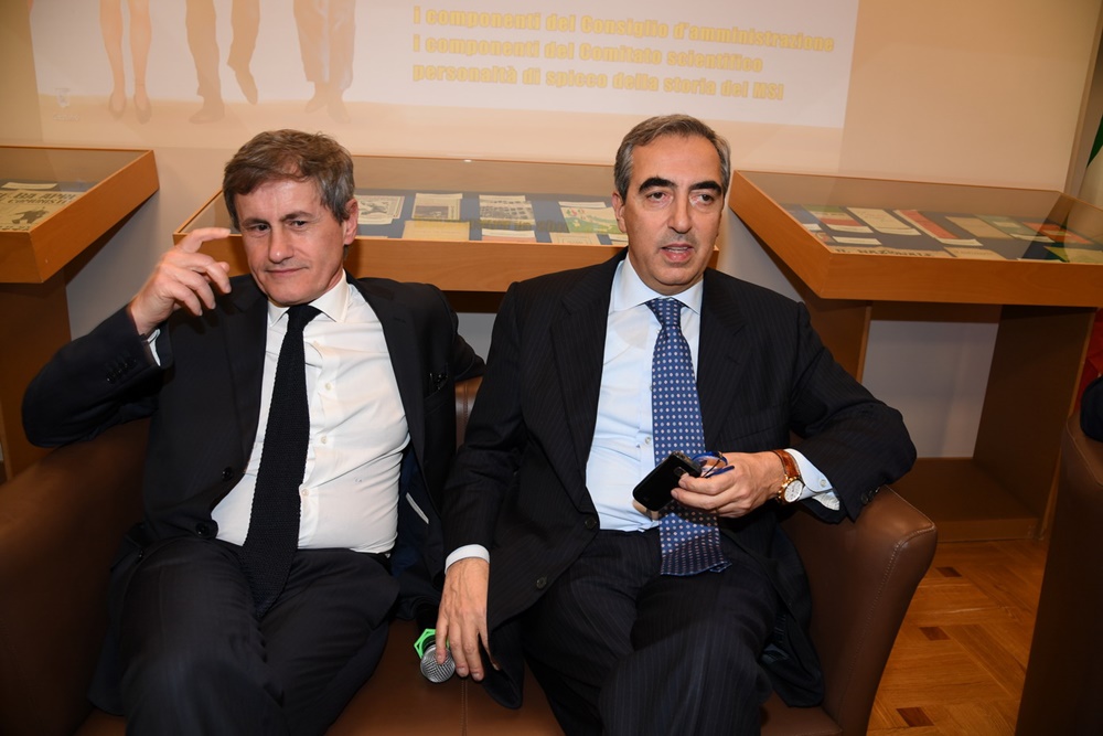 Gianni Alemanno e Maurizio Gasparri