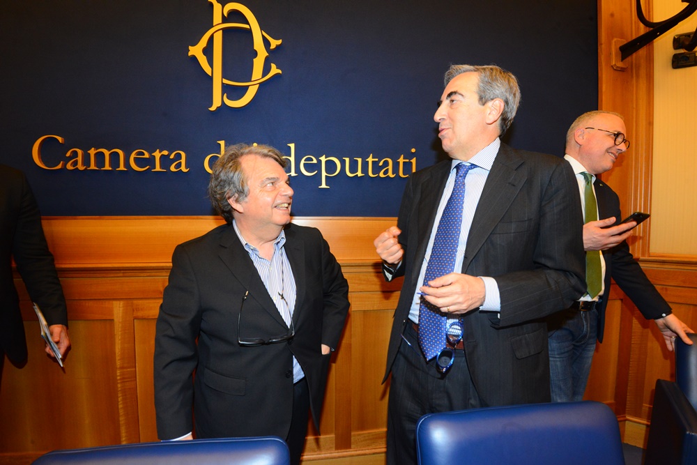 Renato Brunetta e Maurizio Gasparri