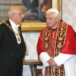 Benedetto XVI riceve in visita Giorgio Napolitano (2006)