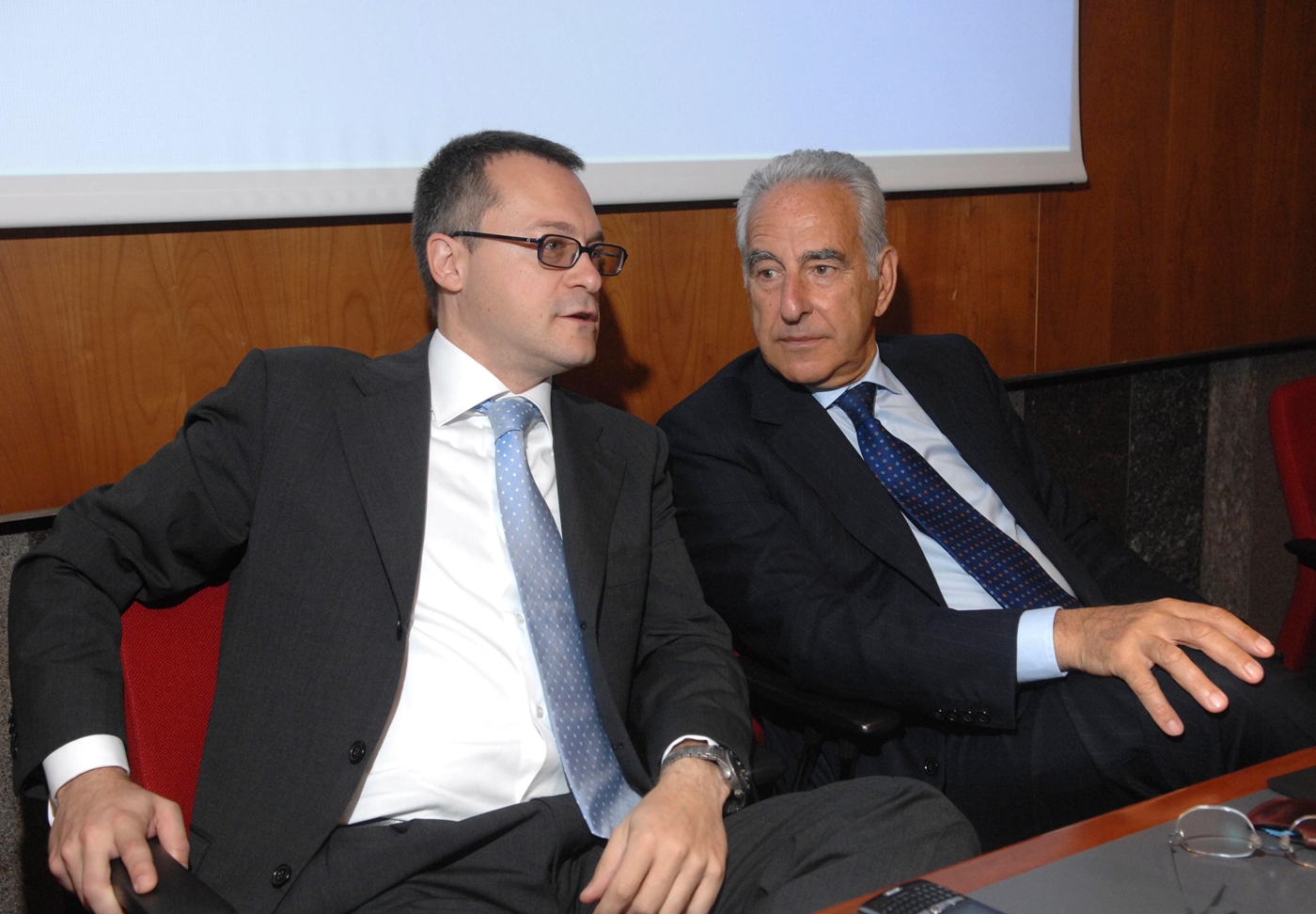 Carlo Bonomi ed Ennio Lucarelli