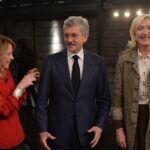 Giorgia Meloni, Massimo D'Alema e Marine Le Pen