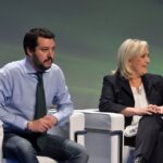 Matteo Salvini e Marine Le Pen