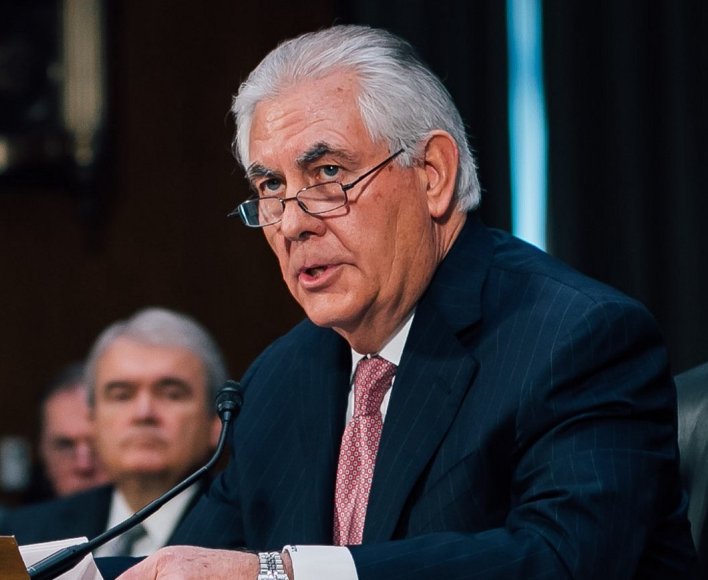 sanzioni, Tillerson