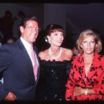 Elsa Martinelli, Roger Moore e Luisa Mattioli