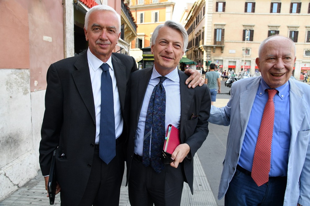 Giuliano Zoppis e Ferruccio de Bortoli