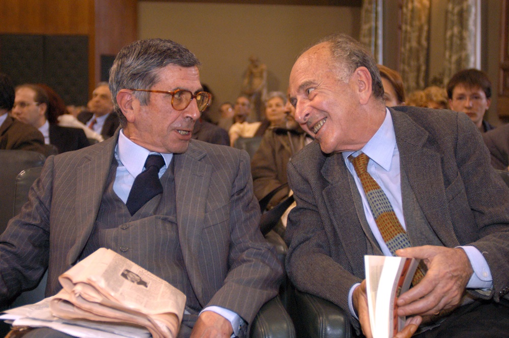 Luigi Spaventa e Valentino Parlato