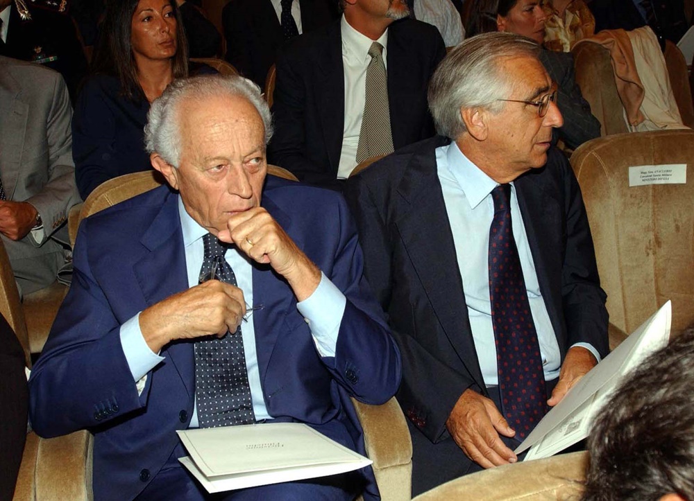 Luigi Ramponi e Andrea Manzella