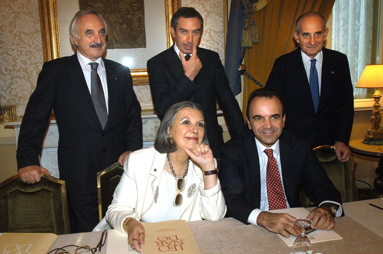 Laura Biagiotti, Alberto Bombassei, Beniamino Quinteri, Vittorio Frescobaldi, Stefano Parisi