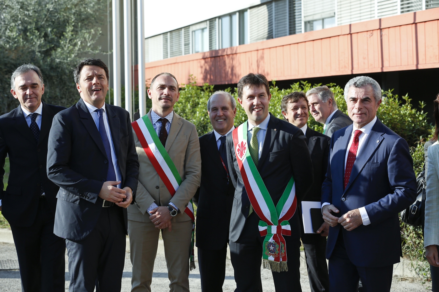 Matteo Renzi, Fabrizio Giulianini, Dario Nardella, Mauro Moretti,