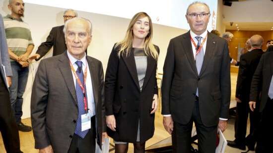 Maria Elena Boschi, Federico Ghizzoni e Giuseppe Vita