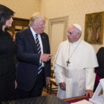 Melania Trump, Donald Trump e Papa Francesco