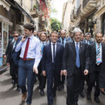 Justin Trudeau, Emmanuel Macron, Paolo Gentiloni