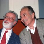 Eugenio Scalfari e Valentino Parlato