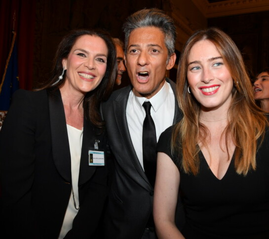 maggio, pizzi, Rosario Fiorello e Maria Elena Boschi