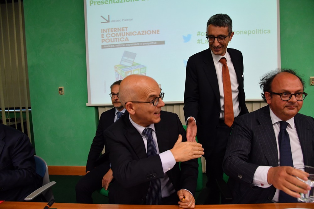 Antonio Palmieri, Riccardo Capecchi e Gianluca Comin