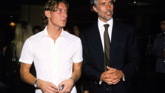 Francesco Totti e Giovanni Malagò