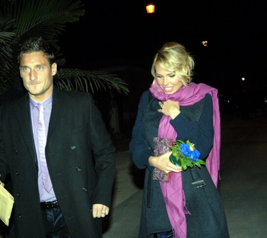 Francesco Totti e Ilary Blasi