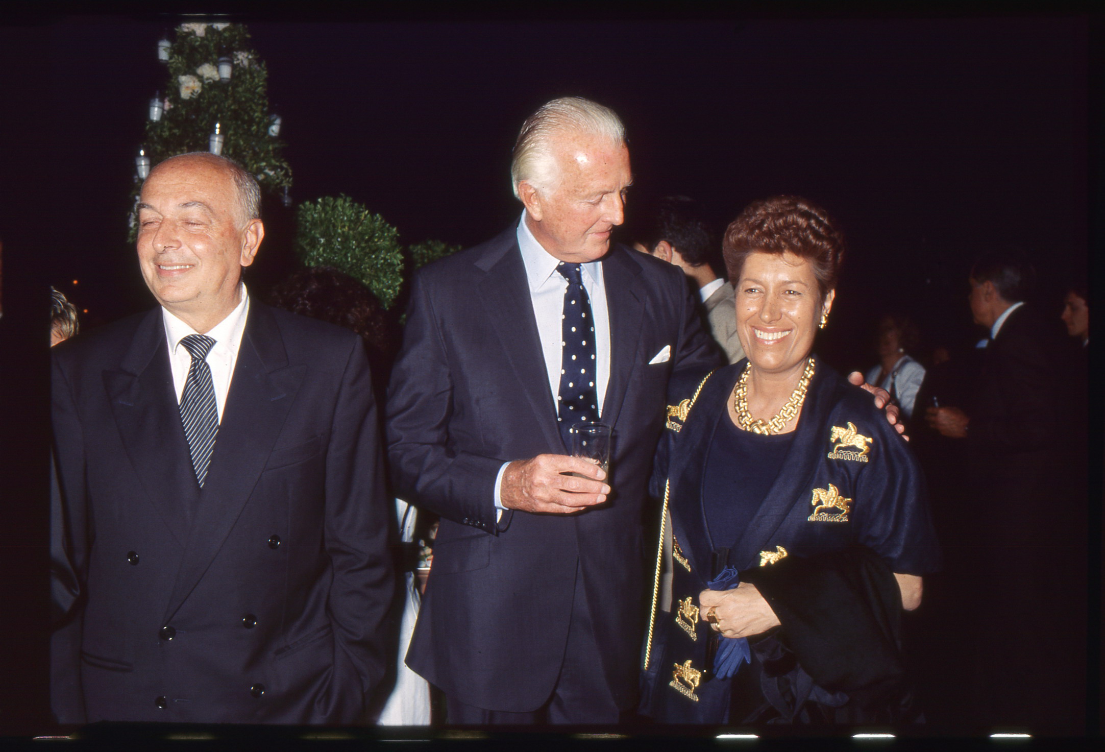 Federico Forquet , Hubert de Givenchy e Carla Fendi