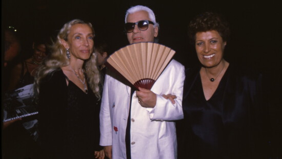 Franca Sozzani, Karl Lagerfeld e Carla Fendi