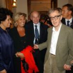 Carla Fendi, Gabriella e Fausto Bertinotti, Woody Allen e moglie