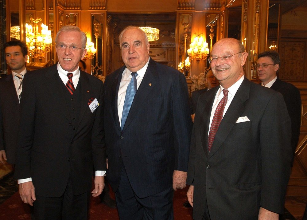 Hubert Schulte, Helmut Kohl e Axel Von Rudorffer (2004)