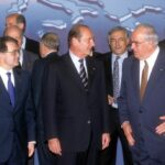 Romano Prodi, Jacques Chirac e Helmut Kohl (1998)