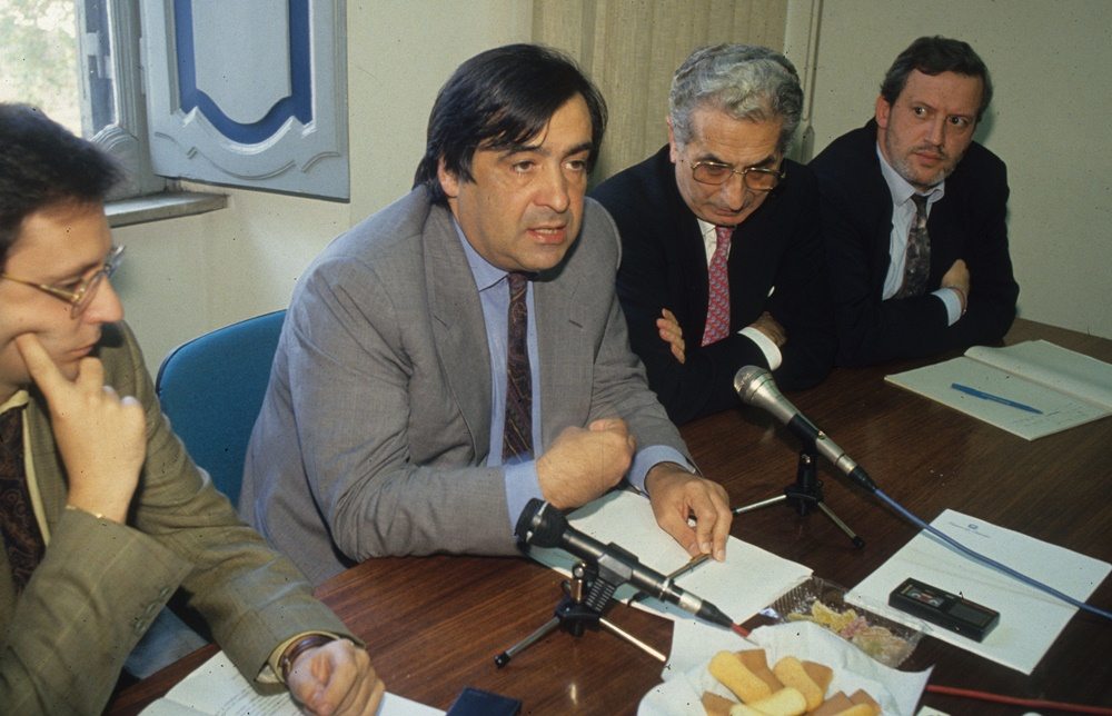Leoluca Orlando e Diego Novelli Inverti (1993)