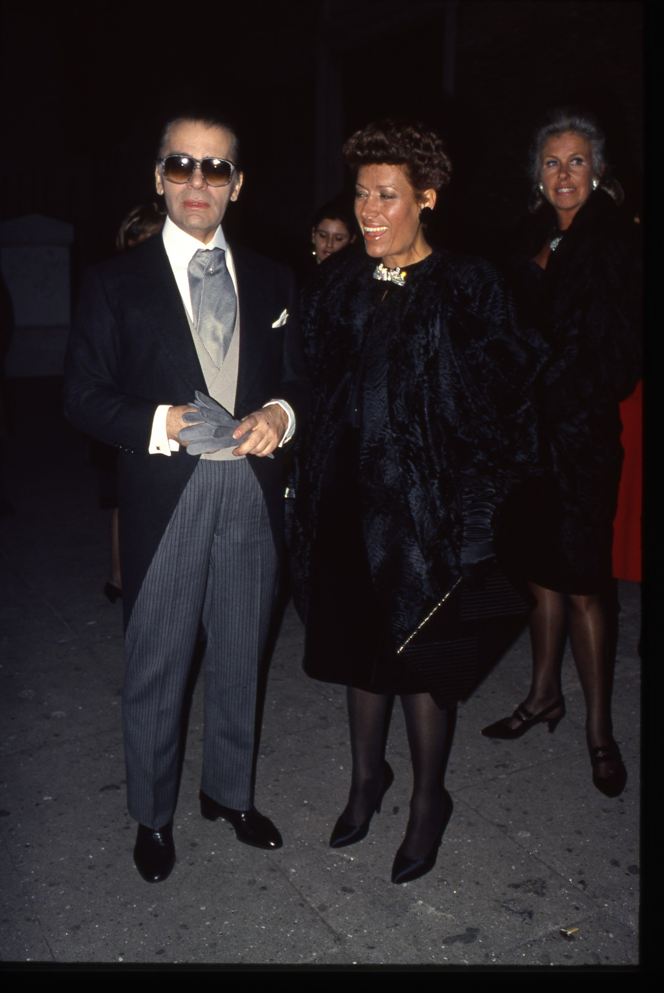 Karl Lagerfeld e Carla Fendi