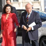 Lamberto Dini e sua moglie Donatella