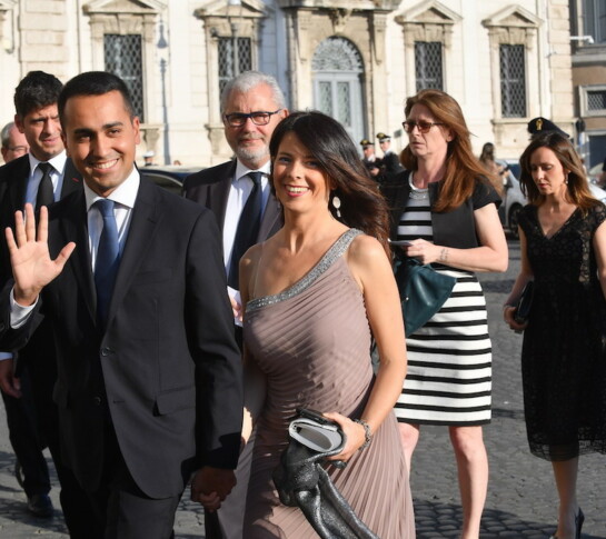 Luigi Di Maio e Silvia Virgulti