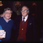 Paolo Villaggio e Federico Fellini