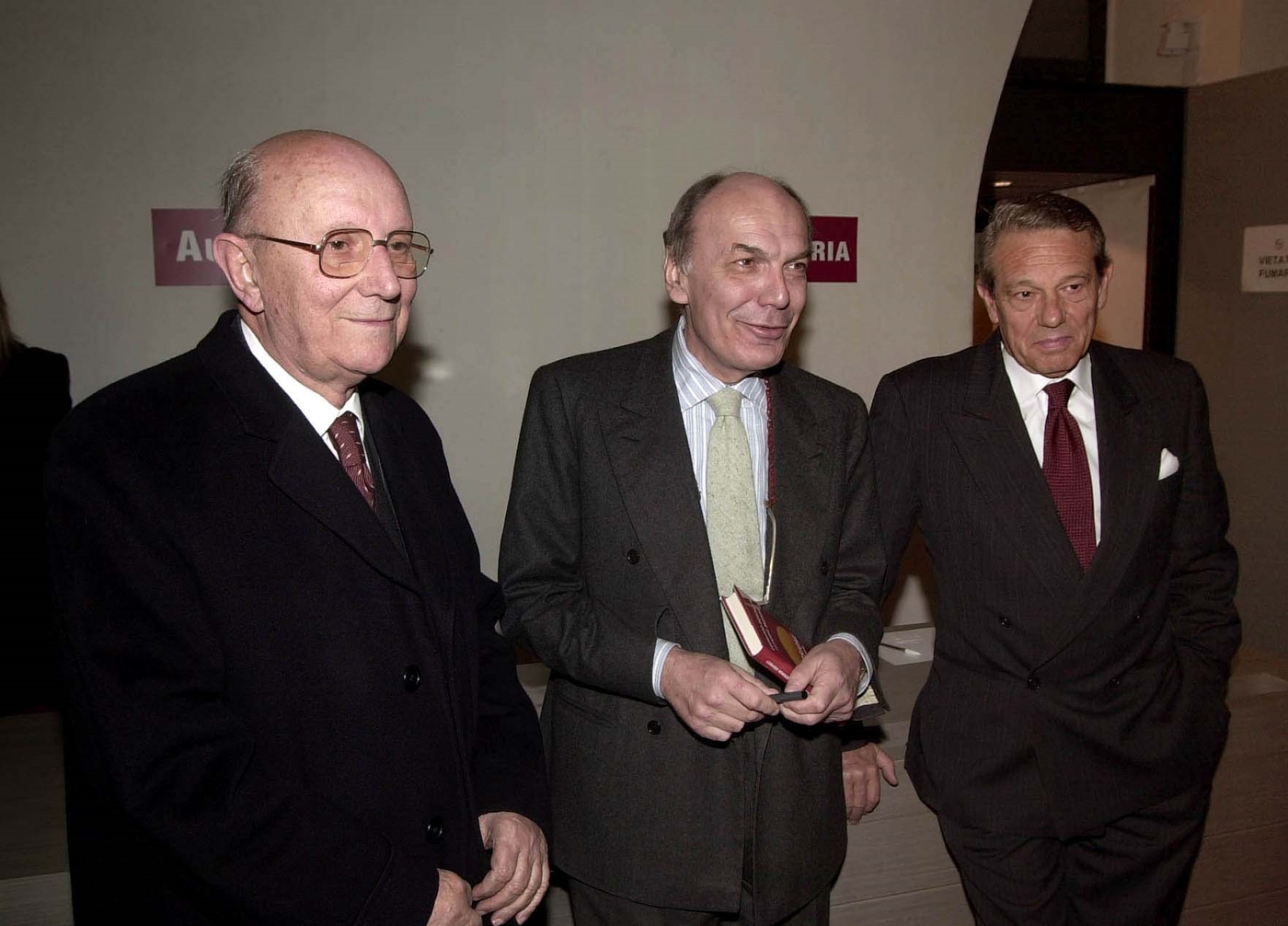 Don Verzè, Leonardo Mondadori, Joaquin Navarro Valls