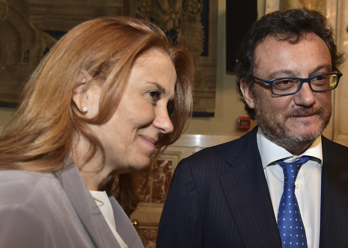 Monica Maggioni e Mario Orfeo