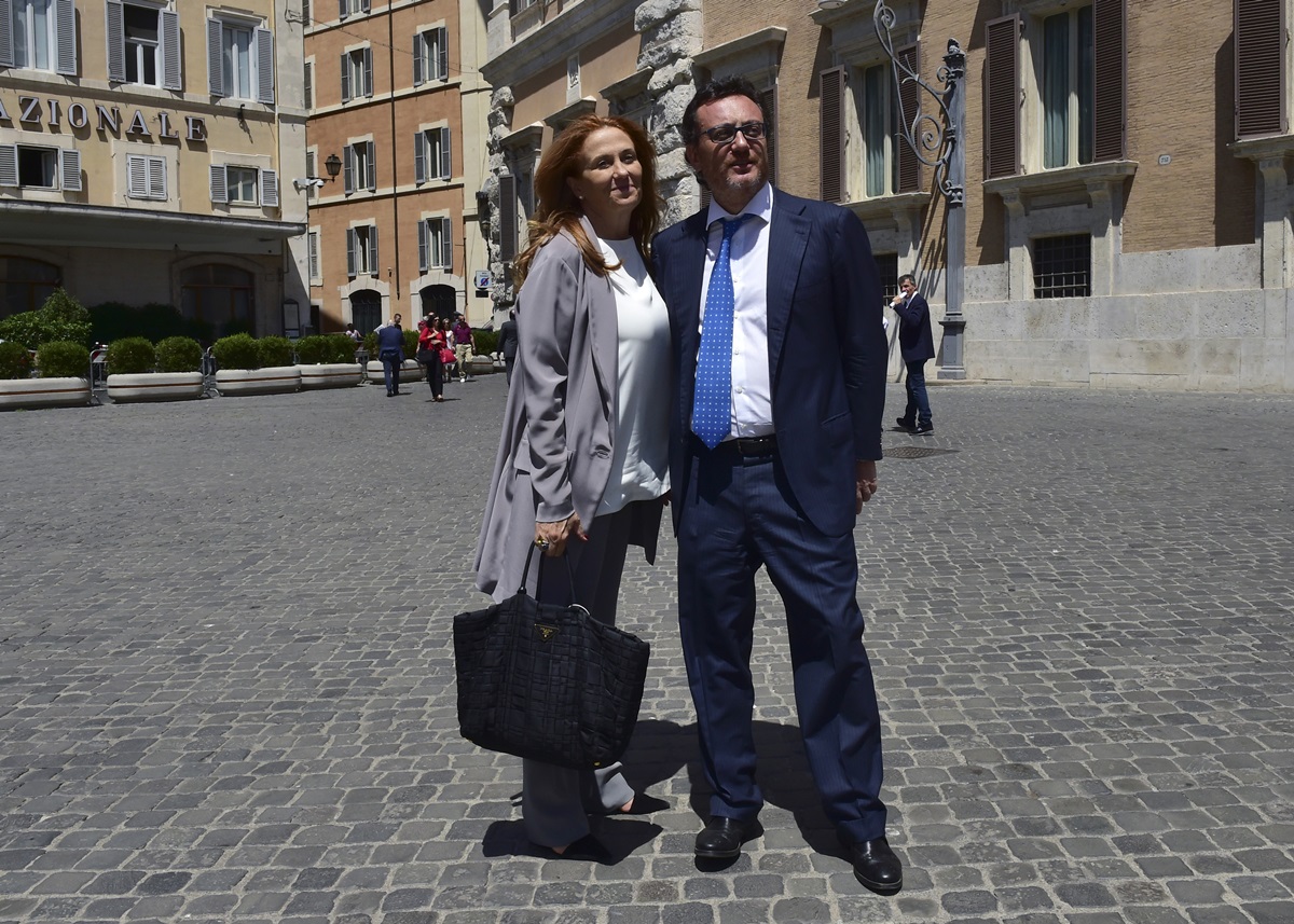 Monica Maggioni e Mario Orfeo