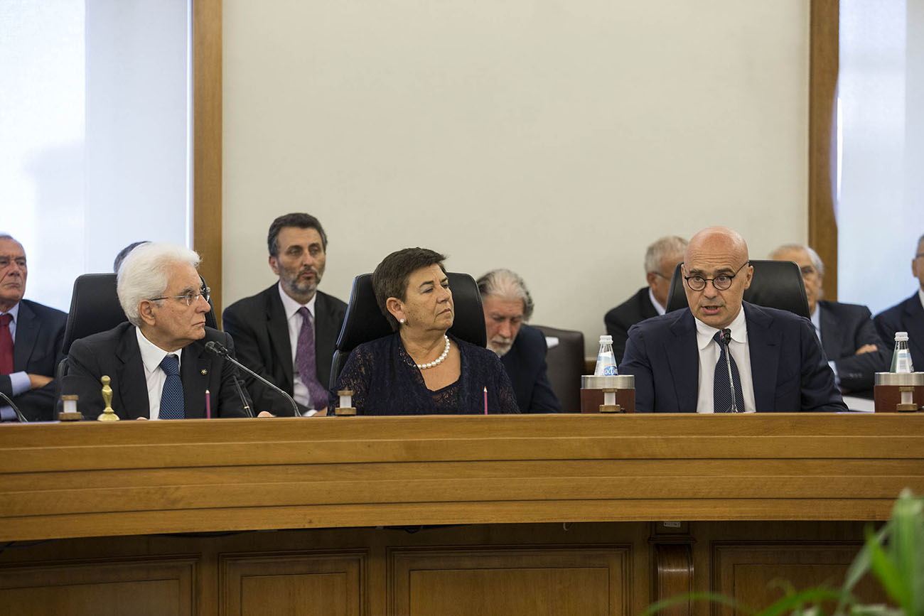 Sergio Mattarella, Paola Piraccini, Luca Zingaretti