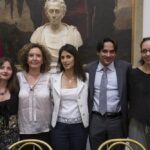 Maria Agnese Catini, Laura Baldassarre, Virginia Raggi, Andrea Mazzillo e Valentina Vivarelli